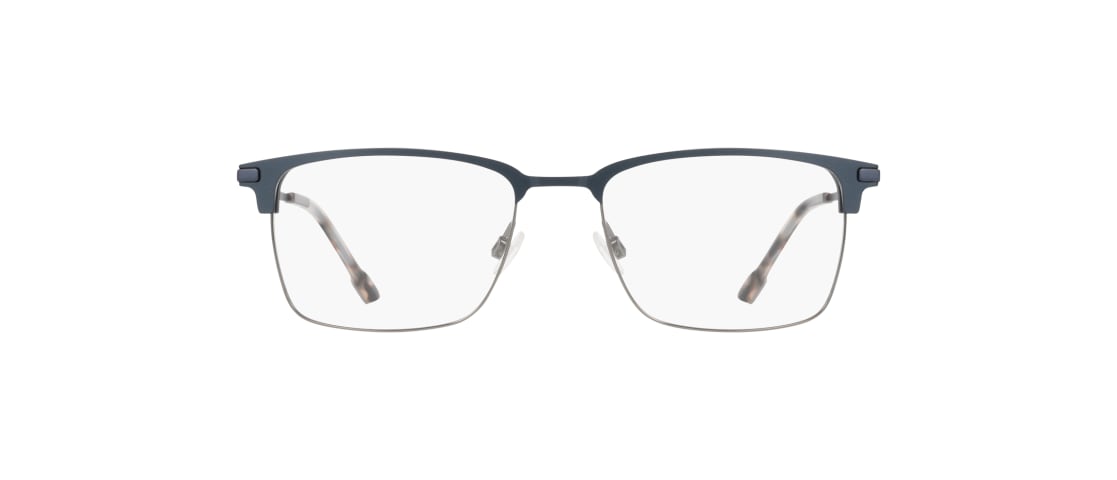 Flexon E1166 413 Men's Glasses Blue Size 56 - Free Lenses - Blue Light Block Available